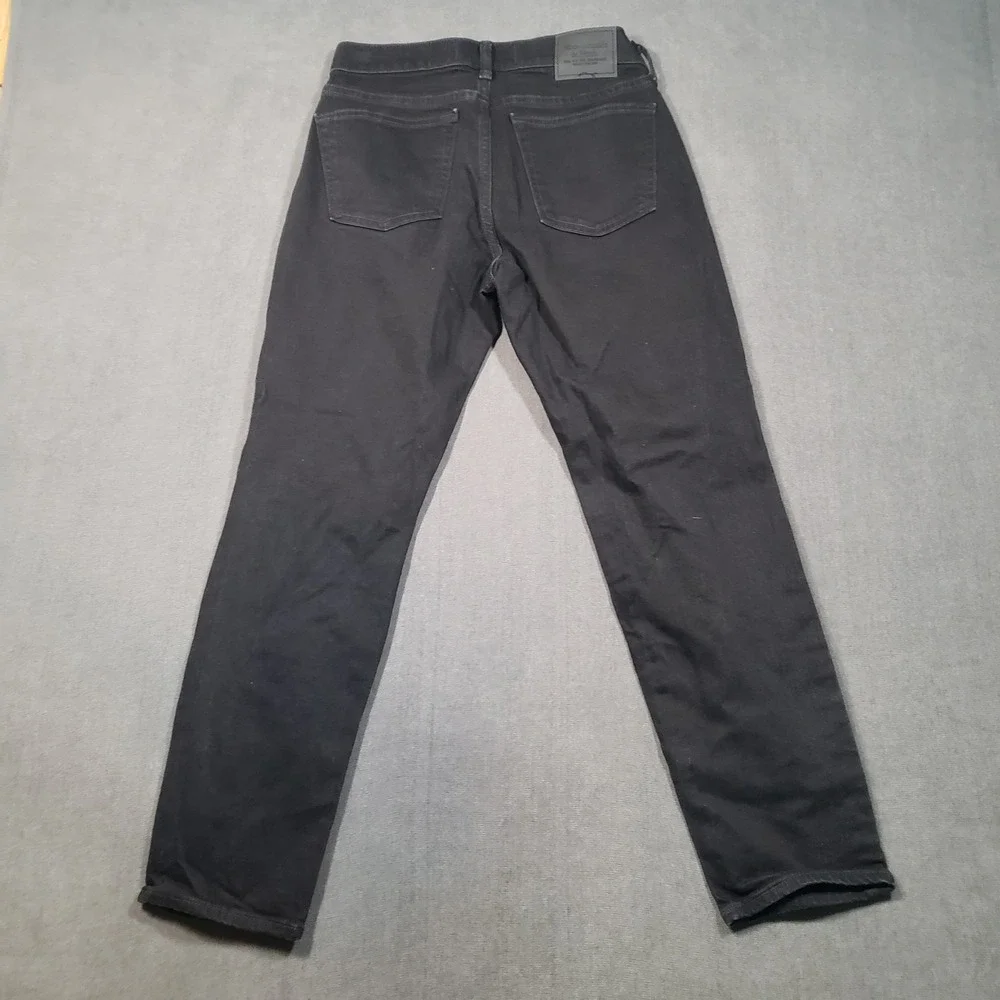 Abercrombie & Fitch Athletic Slim Jeans Mens 28x28 Black Signature Stretch Denim